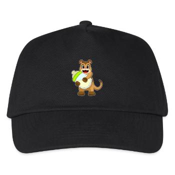 Meerkat Baby Milk Bottle - Kids’ Baseball Cap - black - Front