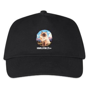 Chat de l’Himalaya Colourpoint Katze - Casquette de baseball Enfant - noir - Devant