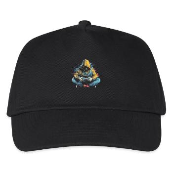 Spiel Liebhaber - Kinder Basecap - Schwarz - Vorne