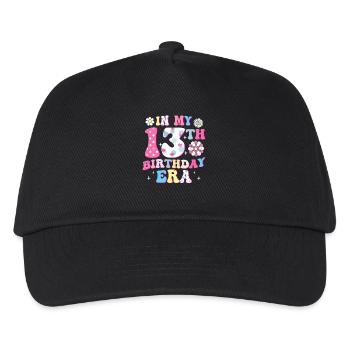Welcome to the 13th Birthday Age - Kids’ Baseball Cap - black - Front