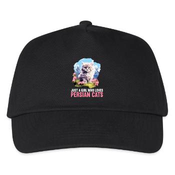 Persian Cat Perserkatze - Kids’ Baseball Cap - black - Front
