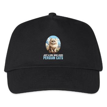 Persian Cat Perserkatze - Kids’ Baseball Cap - black - Front