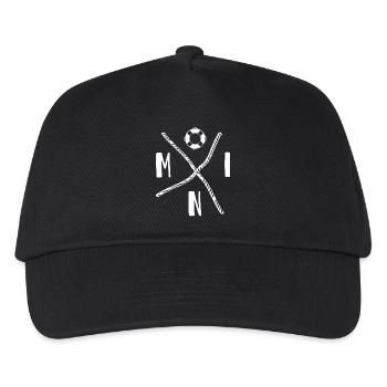 Moin Kreuz - Kids’ Baseball Cap - black - Front