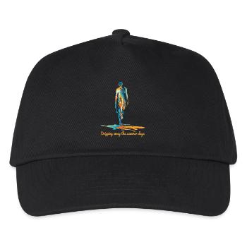 Les journées chaudes fondent - Casquette de baseball Enfant - noir - Devant