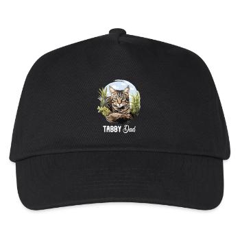 Tabby Kitten Tabby Cat - Kids’ Baseball Cap - black - Front