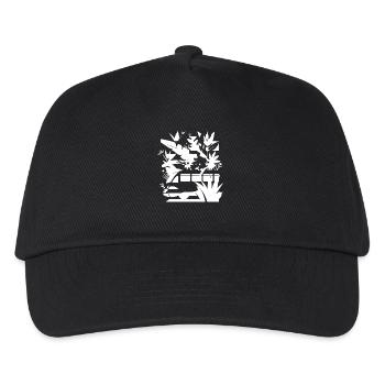 Cartoon Railroad - Kids’ Baseball Cap - black - Front