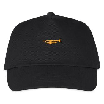 Trumpet Music Tones - Kids’ Baseball Cap - black - Front