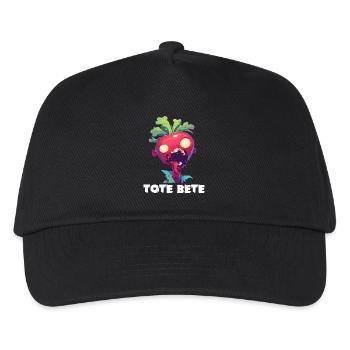Halloween Rote Bete Tote Beete Tote Bete - Kinder Basecap - Schwarz - Vorne