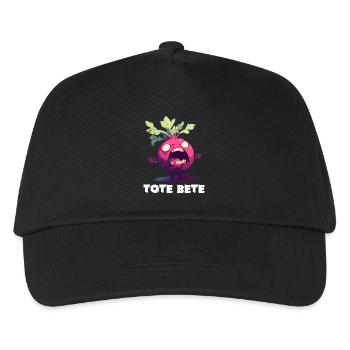 Halloween Rote Bete Tote Beete Tote Bete - Kinder Basecap - Schwarz - Vorne