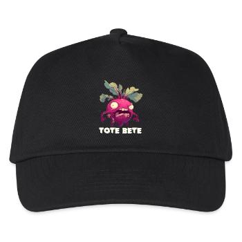 Halloween Rote Bete Tote Beete Tote Bete - Kinder Basecap - Schwarz - Vorne