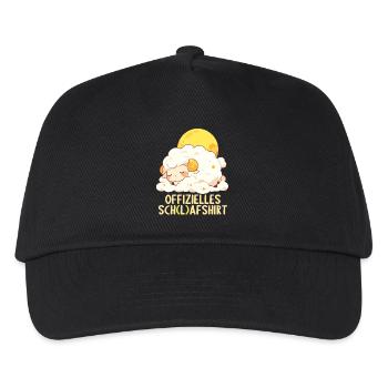 Chemise officielle de mouton Chemise de nuit officielle - Casquette de baseball Enfant - noir - Devant