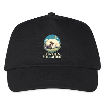 Chemise officielle de mouton Chemise de nuit officielle - Casquette de baseball Enfant - noir - Devant