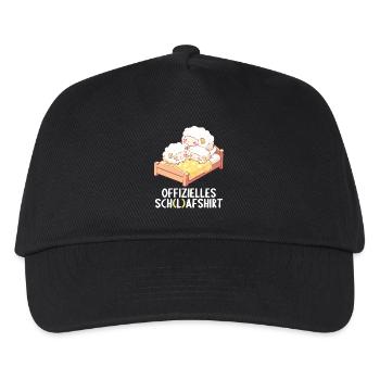 Chemise officielle de mouton Chemise de nuit officielle - Casquette de baseball Enfant - noir - Devant