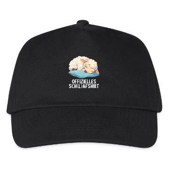 Chemise officielle de mouton Chemise de nuit officielle - Casquette de baseball Enfant - noir - Devant