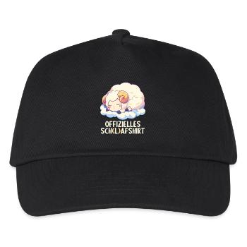Chemise officielle de mouton Chemise de nuit officielle - Casquette de baseball Enfant - noir - Devant