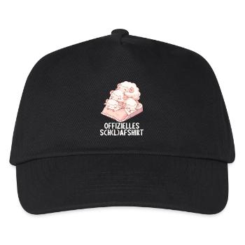 Chemise officielle de mouton Chemise de nuit officielle - Casquette de baseball Enfant - noir - Devant