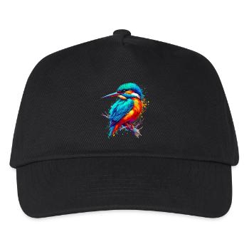 Kingfisher - Kids’ Baseball Cap - black - Front