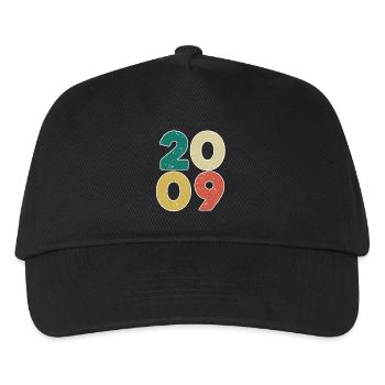 2009 - Year 2009 - Year 2009 - Kids’ Baseball Cap - black - Front