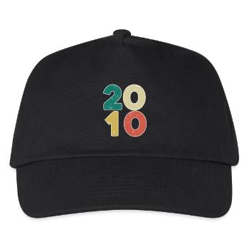 2010 - Year 2010 - Year 2010 - Kids’ Baseball Cap - black - Front