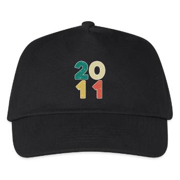 2011 - Year 2011 - Year 2011 - Kids’ Baseball Cap - black - Front