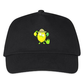 Lemon Lemon Lemon Gardener Farmer Garden - Kids’ Baseball Cap - black - Front