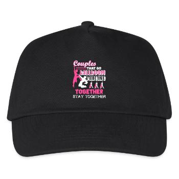 Ballroom Dance Couples Ballroom Dancing Together - Kids’ Baseball Cap - black - Front
