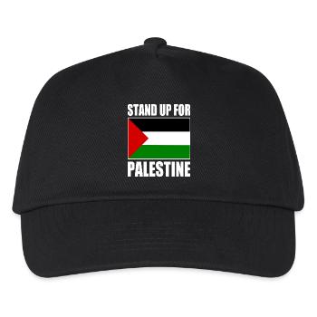 stand up for palestine - Kids’ Baseball Cap - black - Front