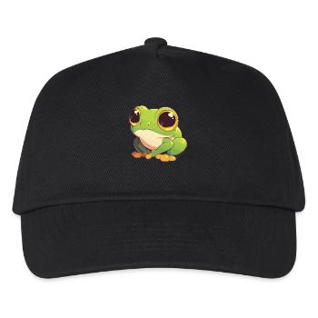 Rainette Baumfrösche Baumfrosch - Casquette de baseball Enfant - noir - Devant