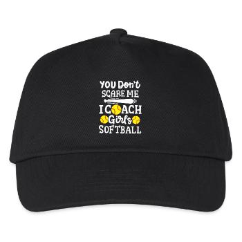 Softball Trainer - Kinder Basecap - Schwarz - Vorne