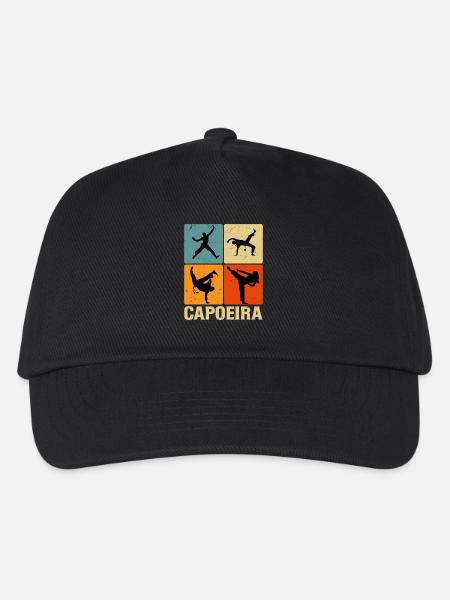 Capoeira - Kinder Basecap - Schwarz