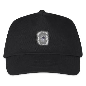 Seagulls Seagull Boussole Maritime - Casquette de baseball Enfant - noir - Devant