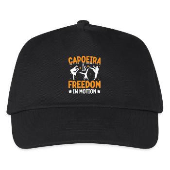 Capoeira is freedom in motion - Kids’ Baseball Cap - black - Front