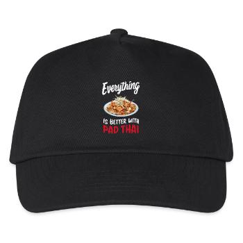Everything is better with Pad Thai - Kids’ Baseball Cap - black - Front