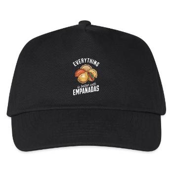 Everything is better with empanadas - Kids’ Baseball Cap - black - Front
