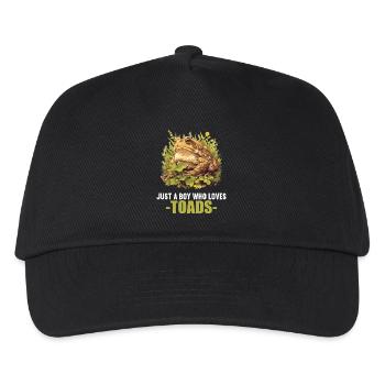 Crapaud crapaud crapaud - Casquette de baseball Enfant - noir - Devant