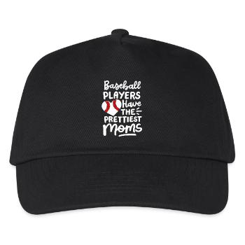 Baseball Baseball-Spieler - Kinder Basecap - Schwarz - Vorne