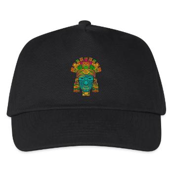 Aztec God Ancient Mythology Tlaloc - Kids’ Baseball Cap - black - Front
