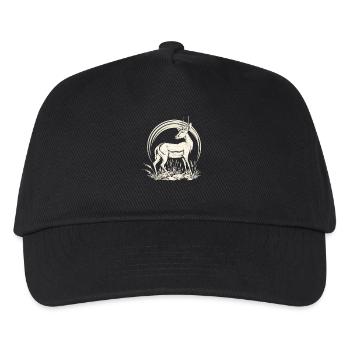 Antilope antilope antilope ouverte - Casquette de baseball Enfant - noir - Devant