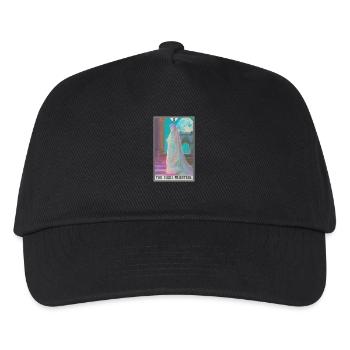 Carte de tarot La Grande Prêtresse La Grande Prêtresse - Casquette de baseball Enfant - noir - Devant