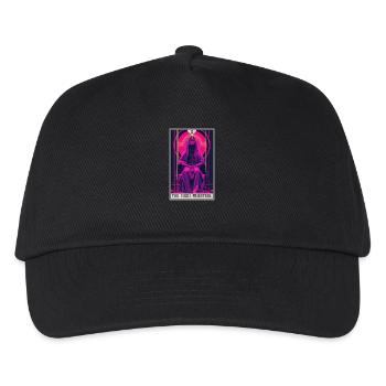 Carte de tarot La Grande Prêtresse La Grande Prêtresse - Casquette de baseball Enfant - noir - Devant