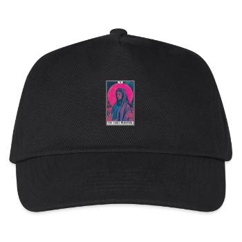 Carte de tarot La Grande Prêtresse La Grande Prêtresse - Casquette de baseball Enfant - noir - Devant