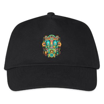 Dieu Maya Mythologie Maya Itzamna - Casquette de baseball Enfant - noir - Devant