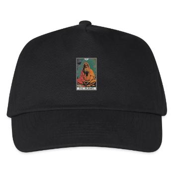 Tarot Cards Tarot Card The Hermit The Hermit - Kids’ Baseball Cap - black - Front