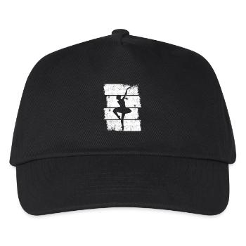 Dessin de danseuse de ballet - Casquette de baseball Enfant - noir - Devant