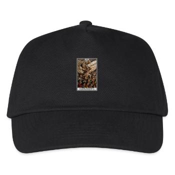 Tarotkarten Tarotkarte 20 Judgment Gericht - Kinder Basecap - Schwarz - Vorne