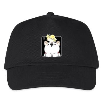 Dog Korean - Japanese Style 02 - Kids’ Baseball Cap - black - Front