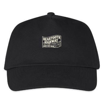 Beartooth Highway Road Trip Squad Adventure - Kids’ Baseball Cap - black - Front