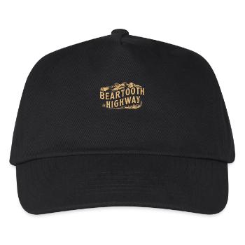 Beartooth Highway Adventure Mountains - Kids’ Baseball Cap - black - Front