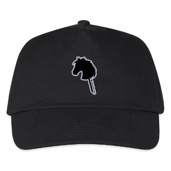 Hobby horse- hobby horse- hobby horsing - Kids’ Baseball Cap - black - Front