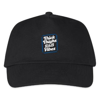 Thick Thighs R&B Vibes of the 90s - Kids’ Baseball Cap - black - Front
